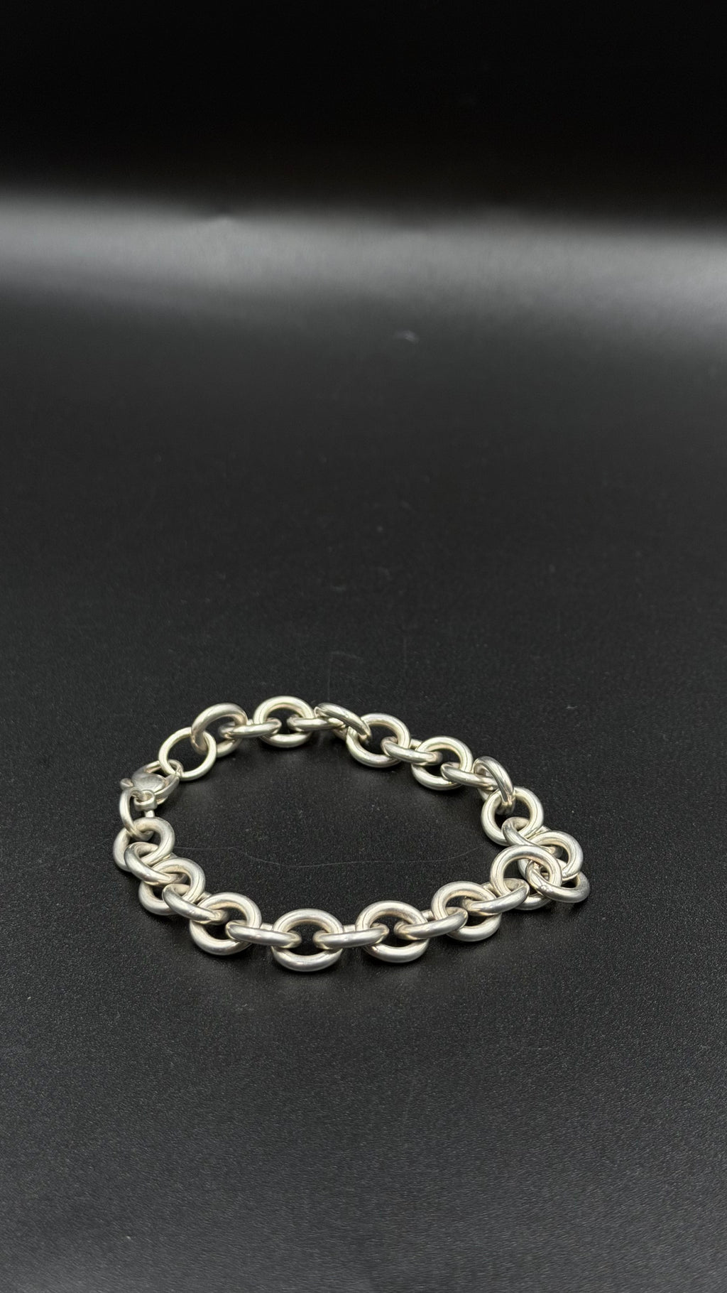 chunky interlocking link bracelet