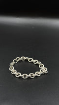 chunky interlocking link bracelet
