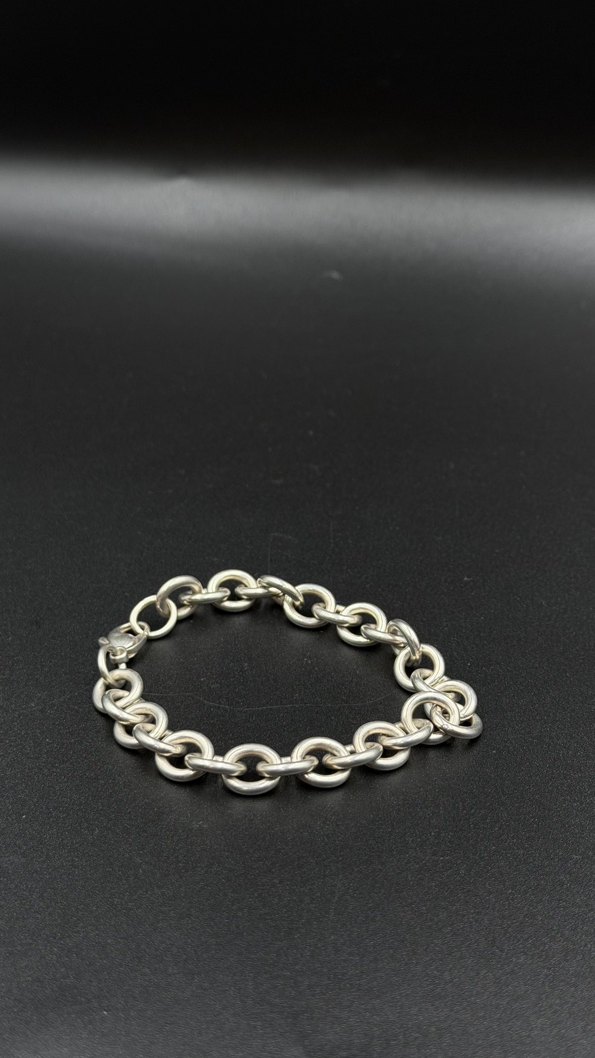 chunky interlocking link bracelet