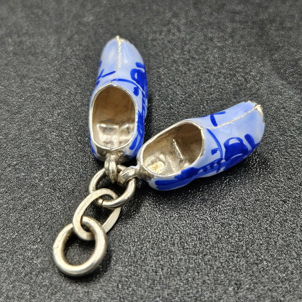 Sterling Silver Clogs Charm