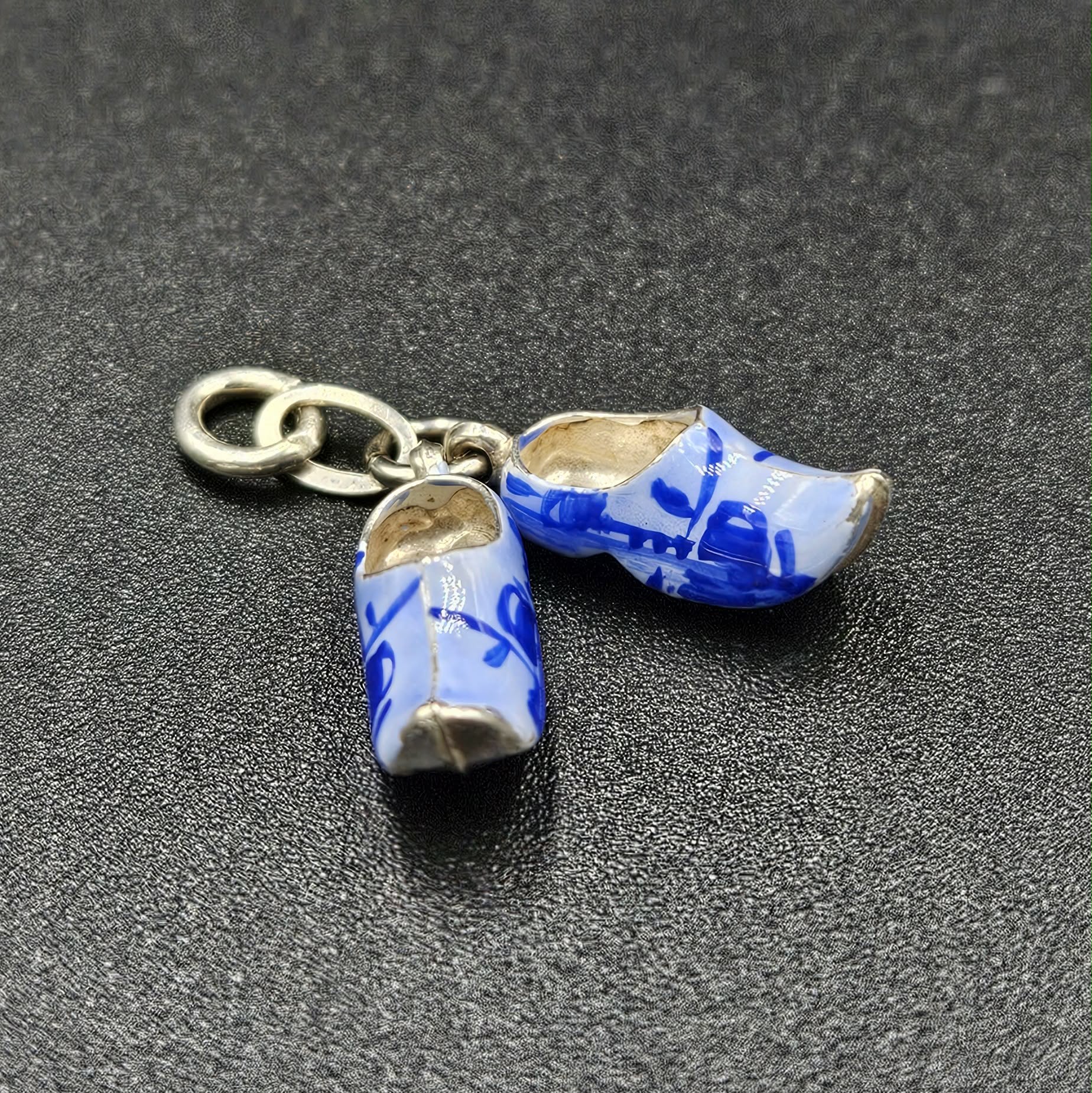 Sterling Silver Clogs Charm