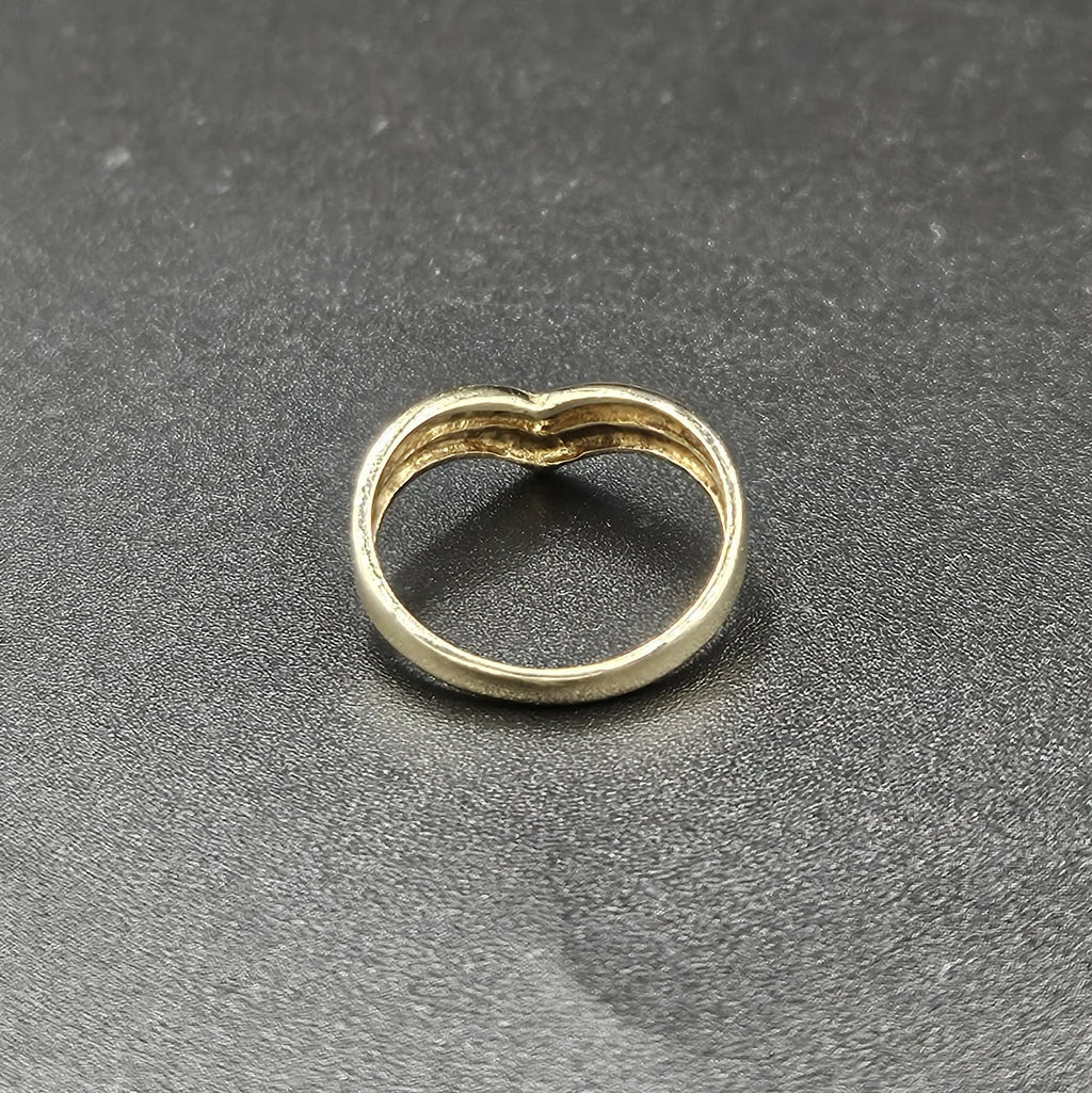 9ct Yellow Gold Double-Chevron Design