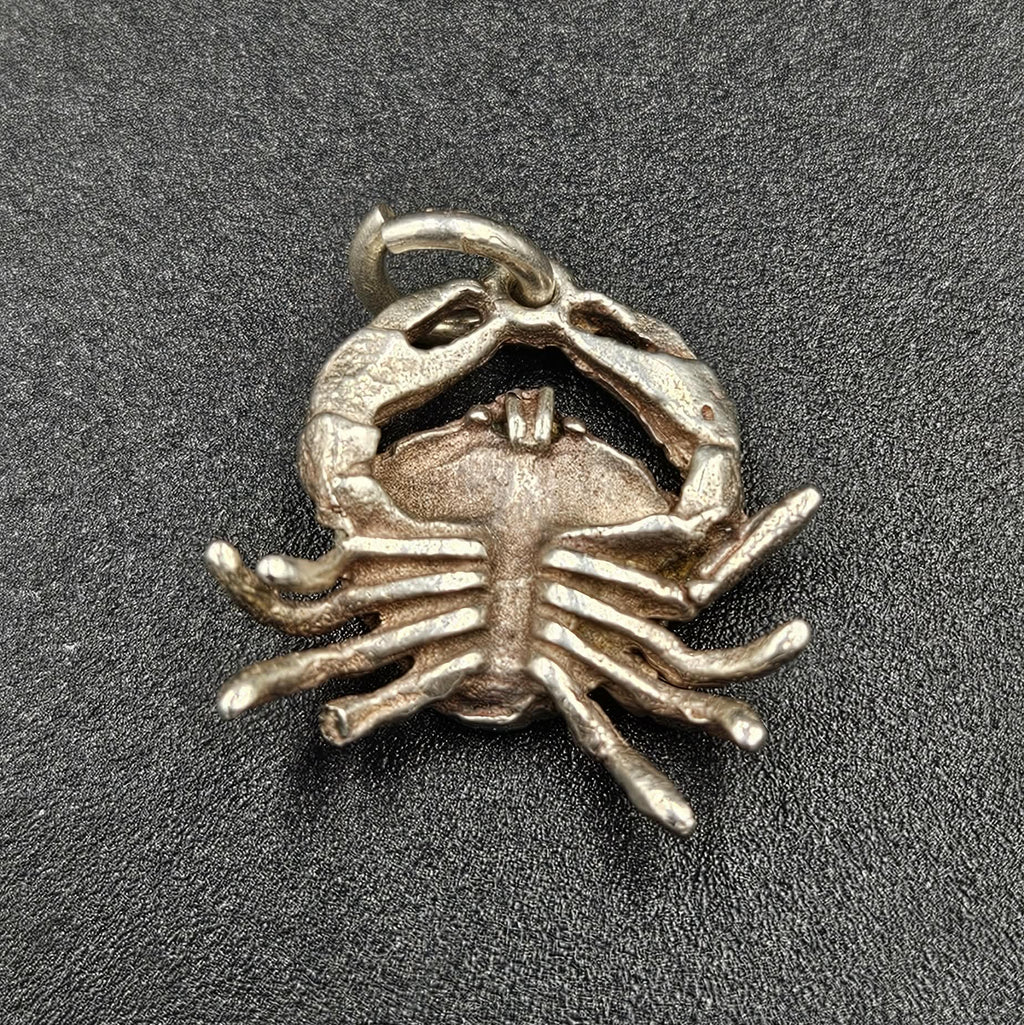 Sterling Silver Crab Charm