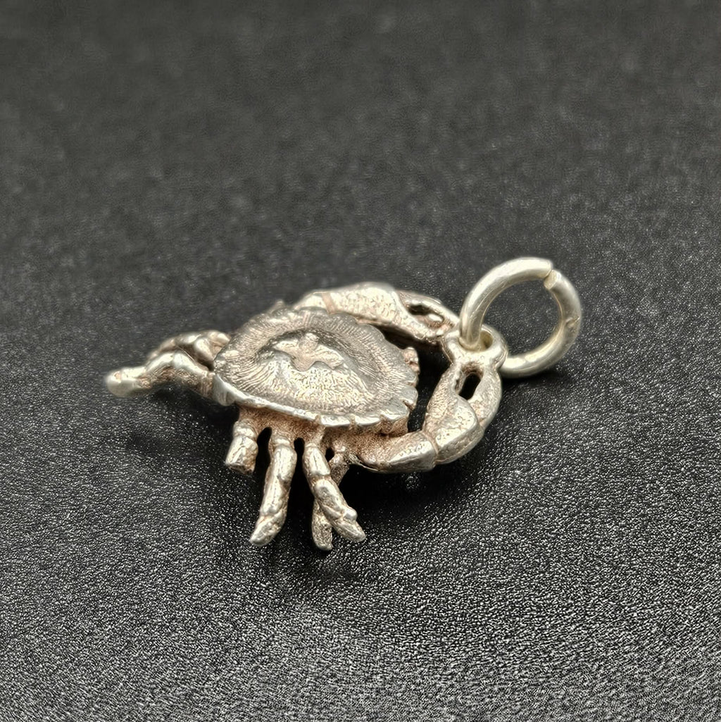 Sterling Silver Crab Charm