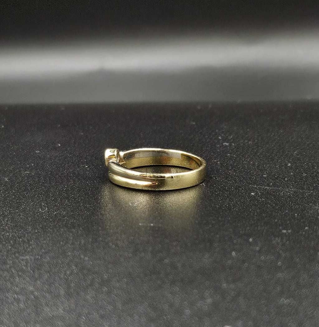 18ct 2-Tone Diamond Ring