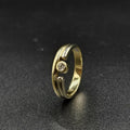 18ct 2-Tone Diamond Ring