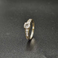 9ct Gold cubic zirconia Ring