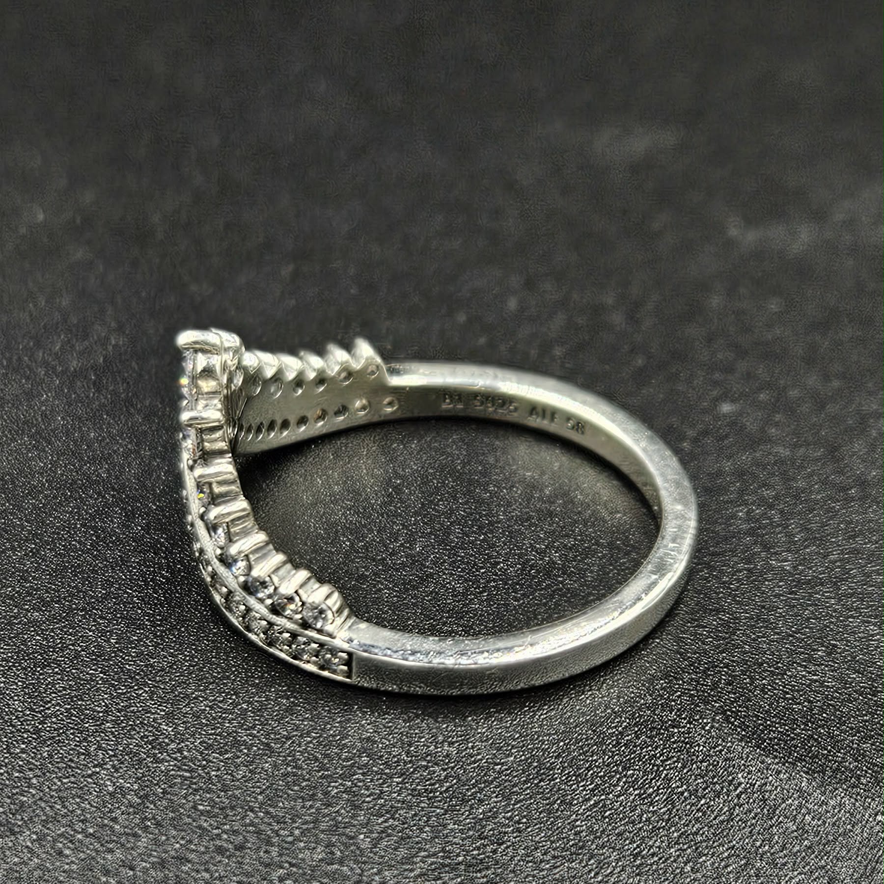 Silver Cubic Zirconia Ladies Ring