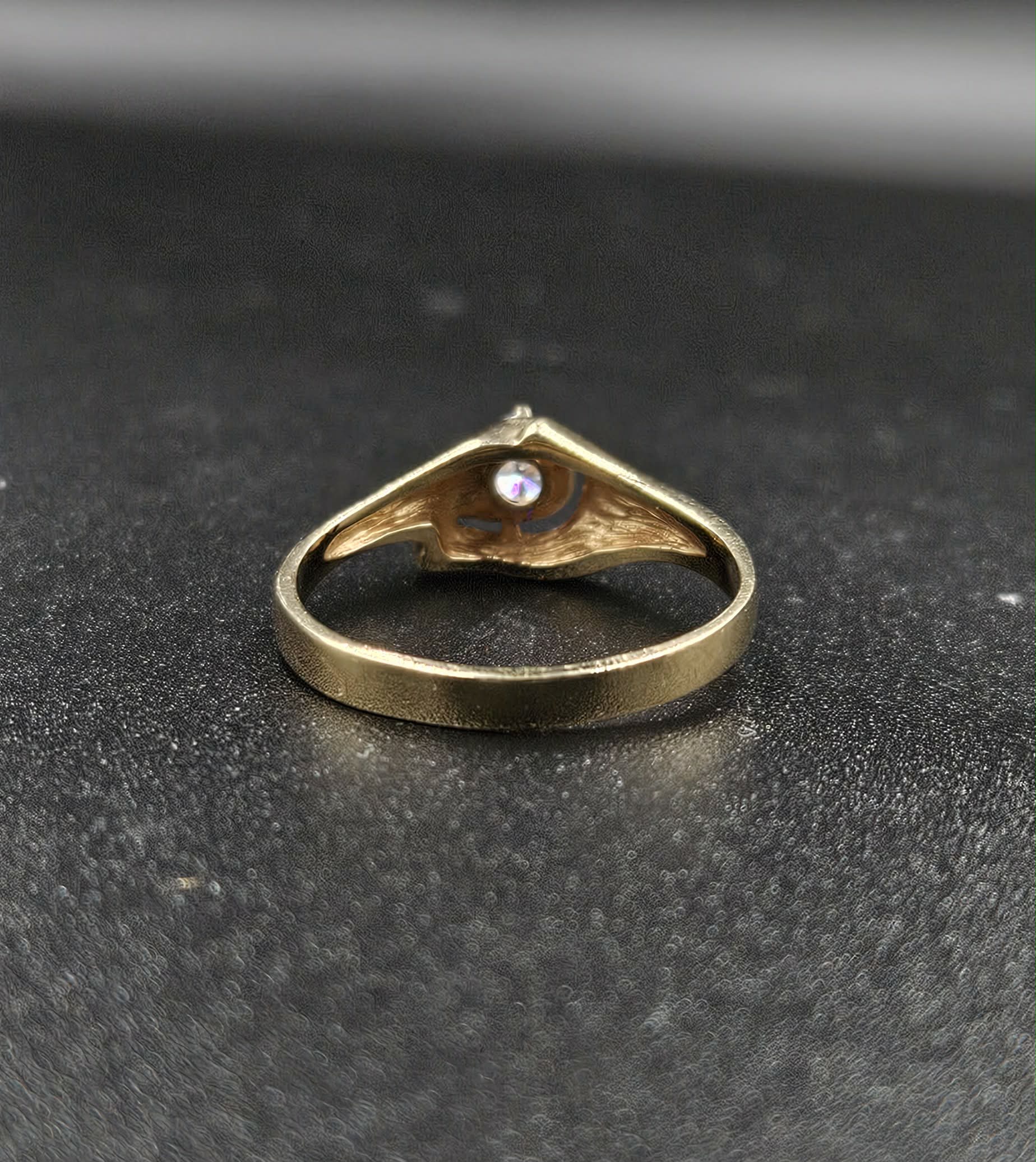 9ct Yellow Gold Cubic Zirconia Ring