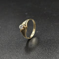 9ct Yellow Gold Cubic Zirconia Ring