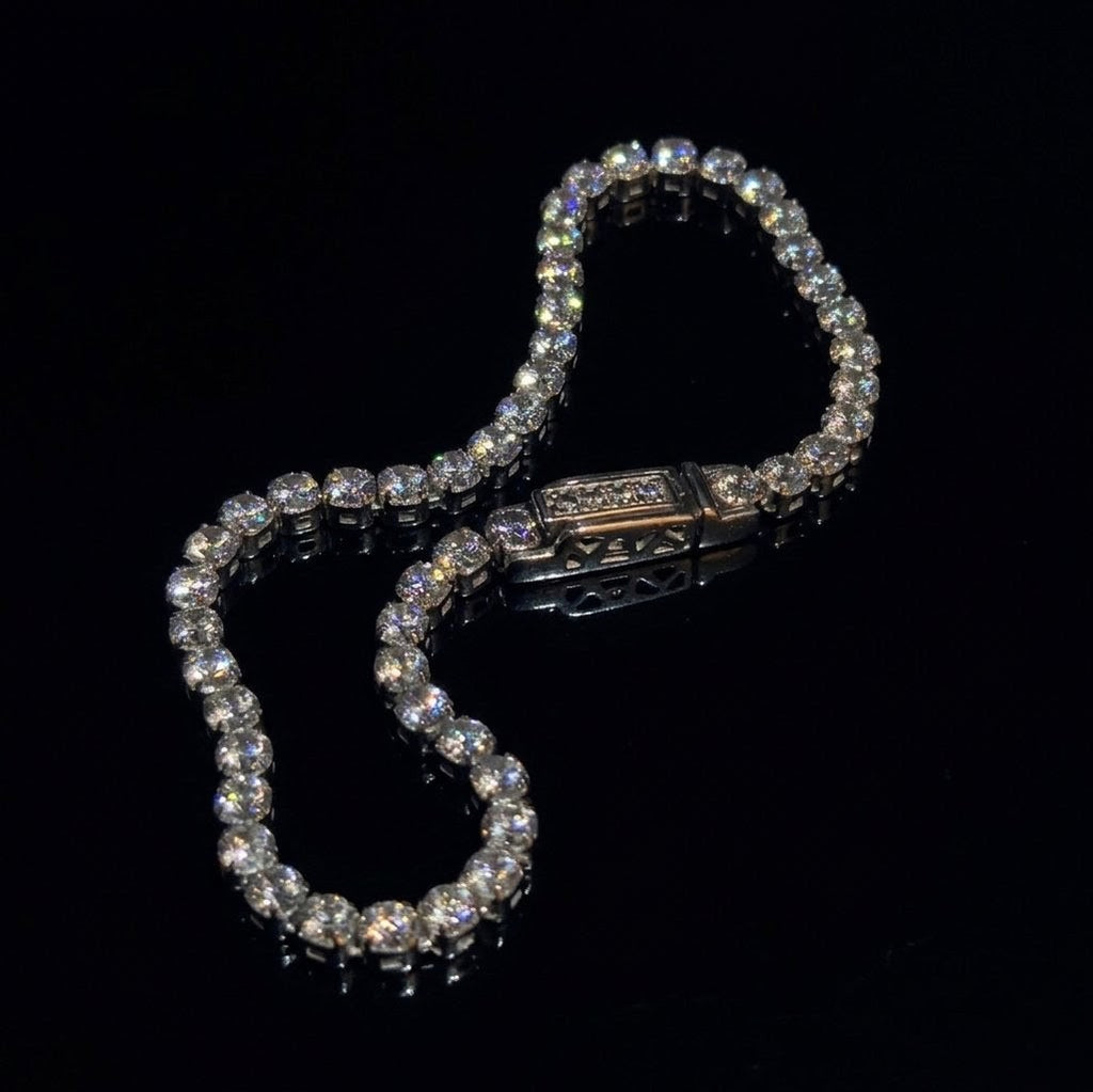 Sterling Silver Cubic Zirconia Brand New Tennis Bracelet
