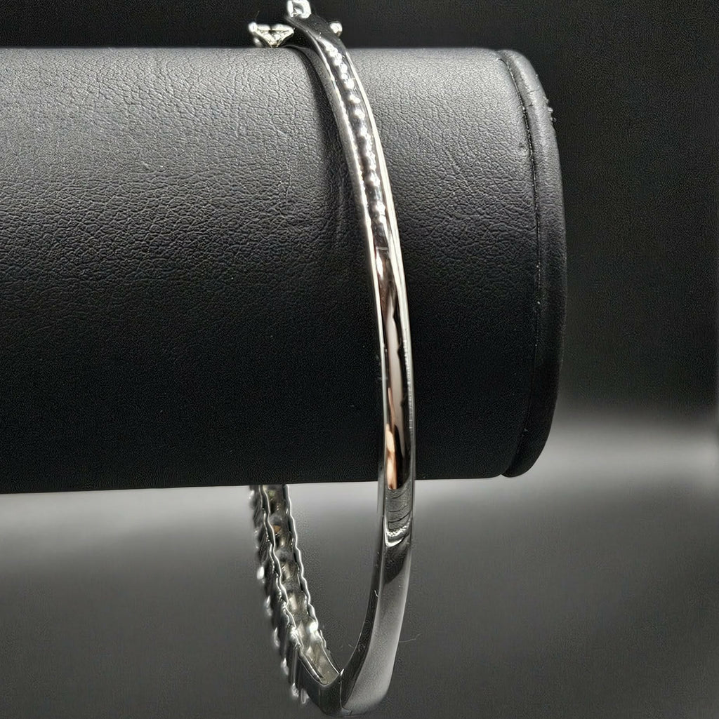 Sterling Silver Cubic Zirconia Brand New Bangle