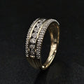 9ct Yellow Gold Diamond Ring