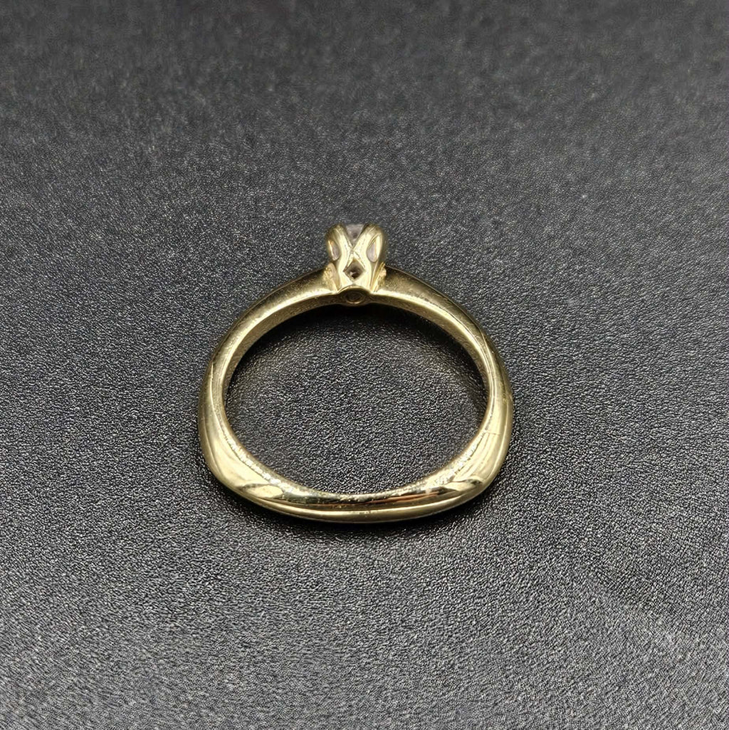 18ct Yellow Gold Diamond Band Ring