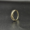 9ct Yellow Gold Diamond Ring