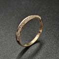 9ct Rose Gold Diamond Ring