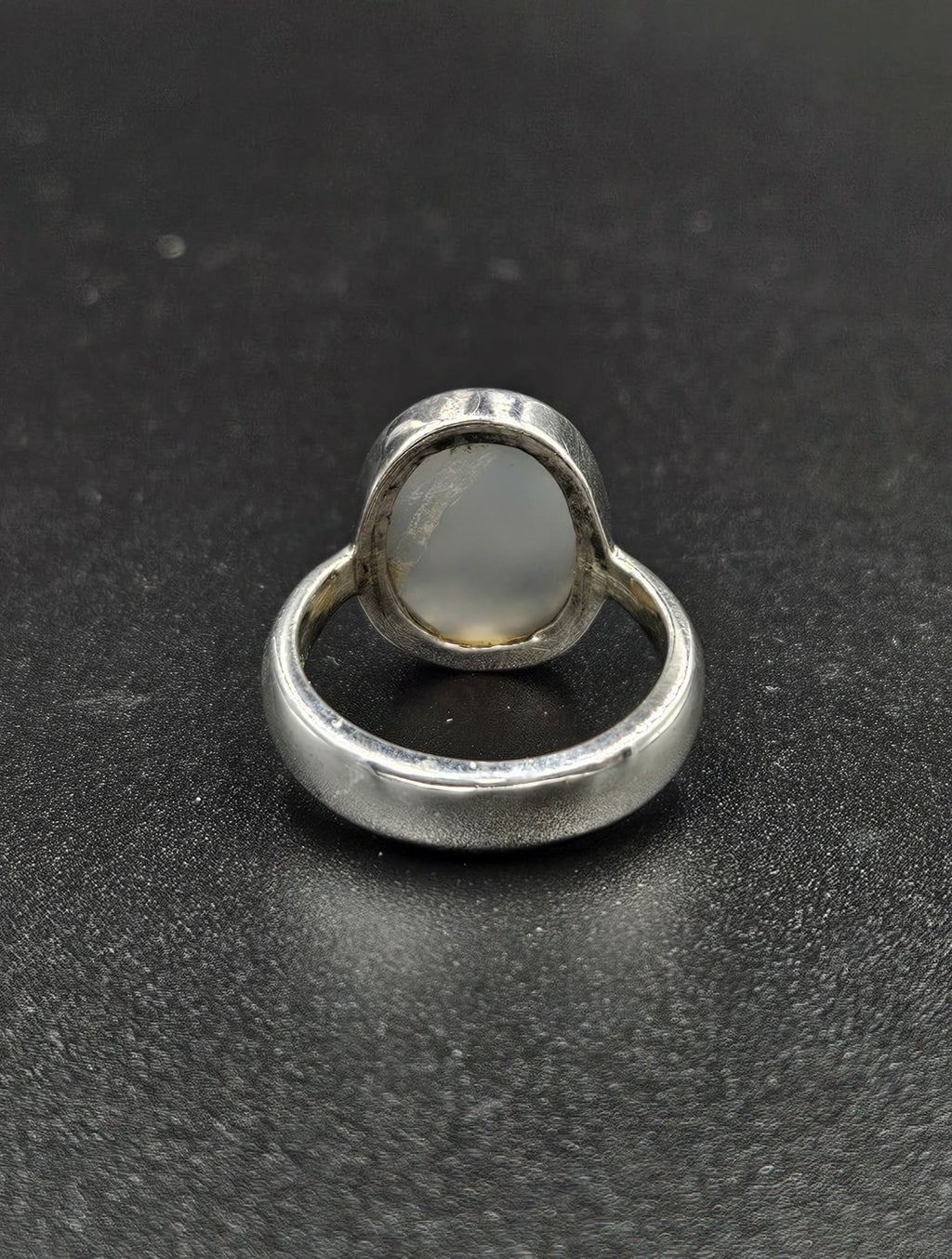 Silver Druzy Quartz Ring