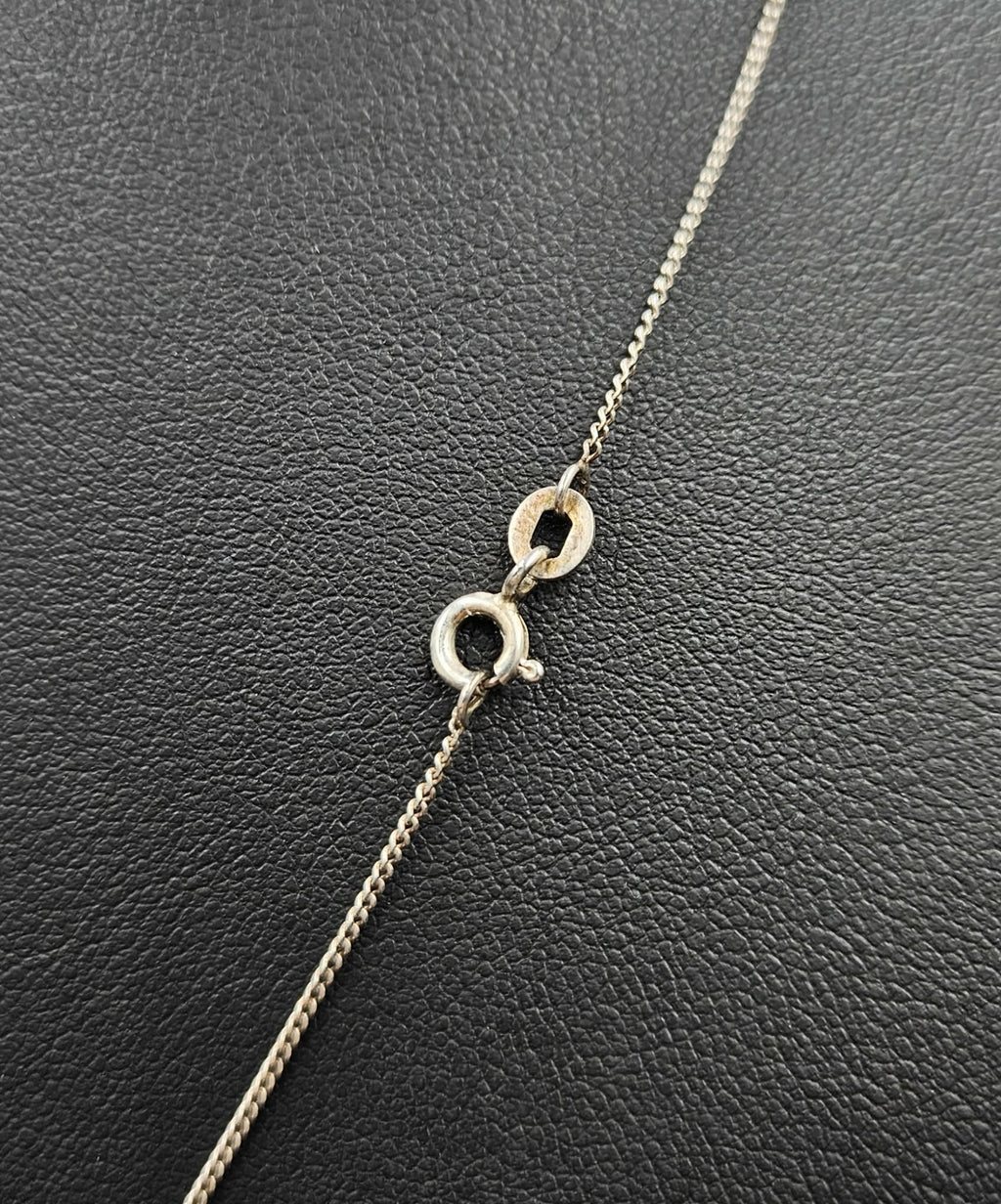Silver Chain & Silver Eye Of Horus