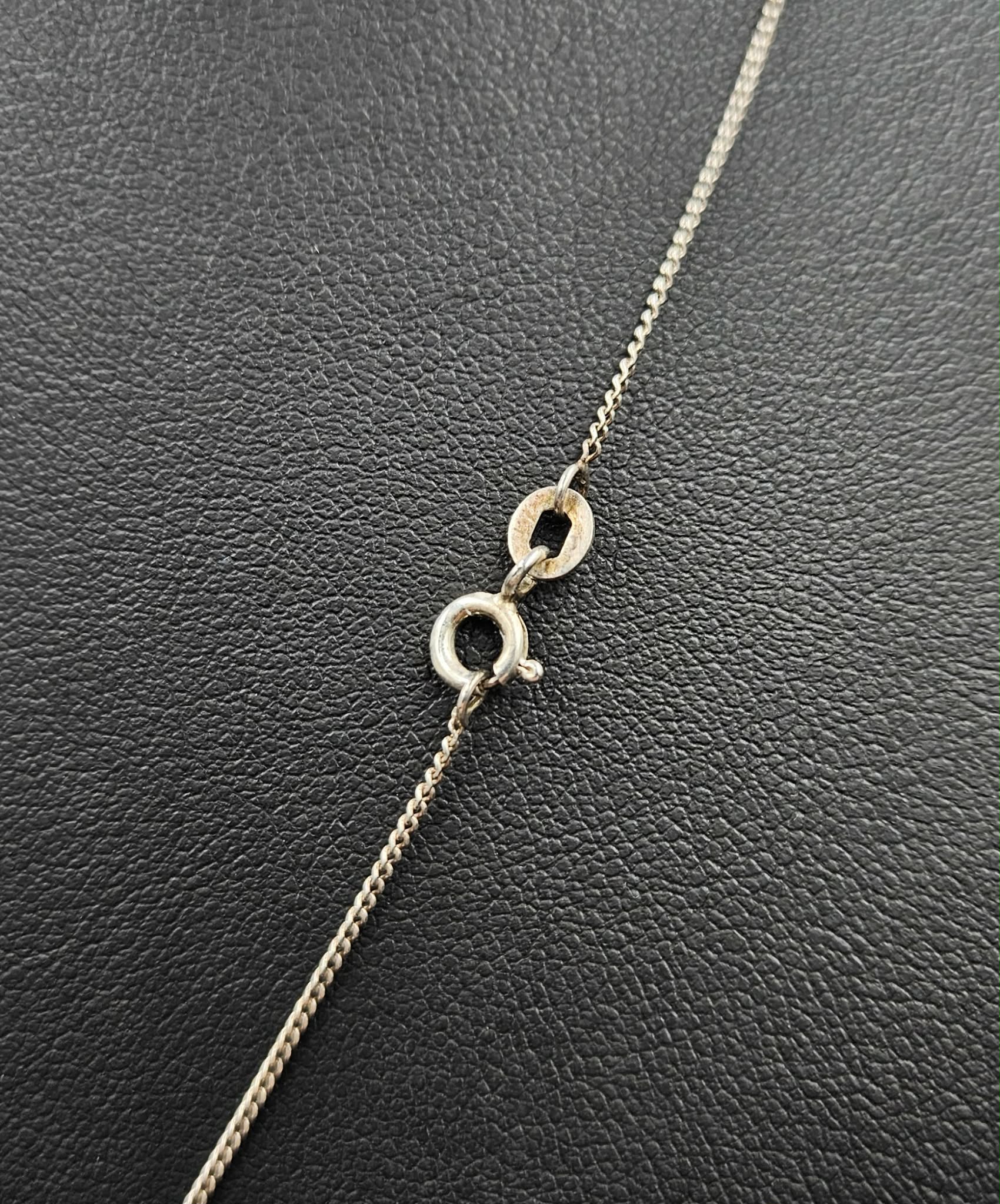 Silver Chain & Silver Eye Of Horus