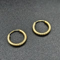 14ct 585 Yellow Gold Earrings