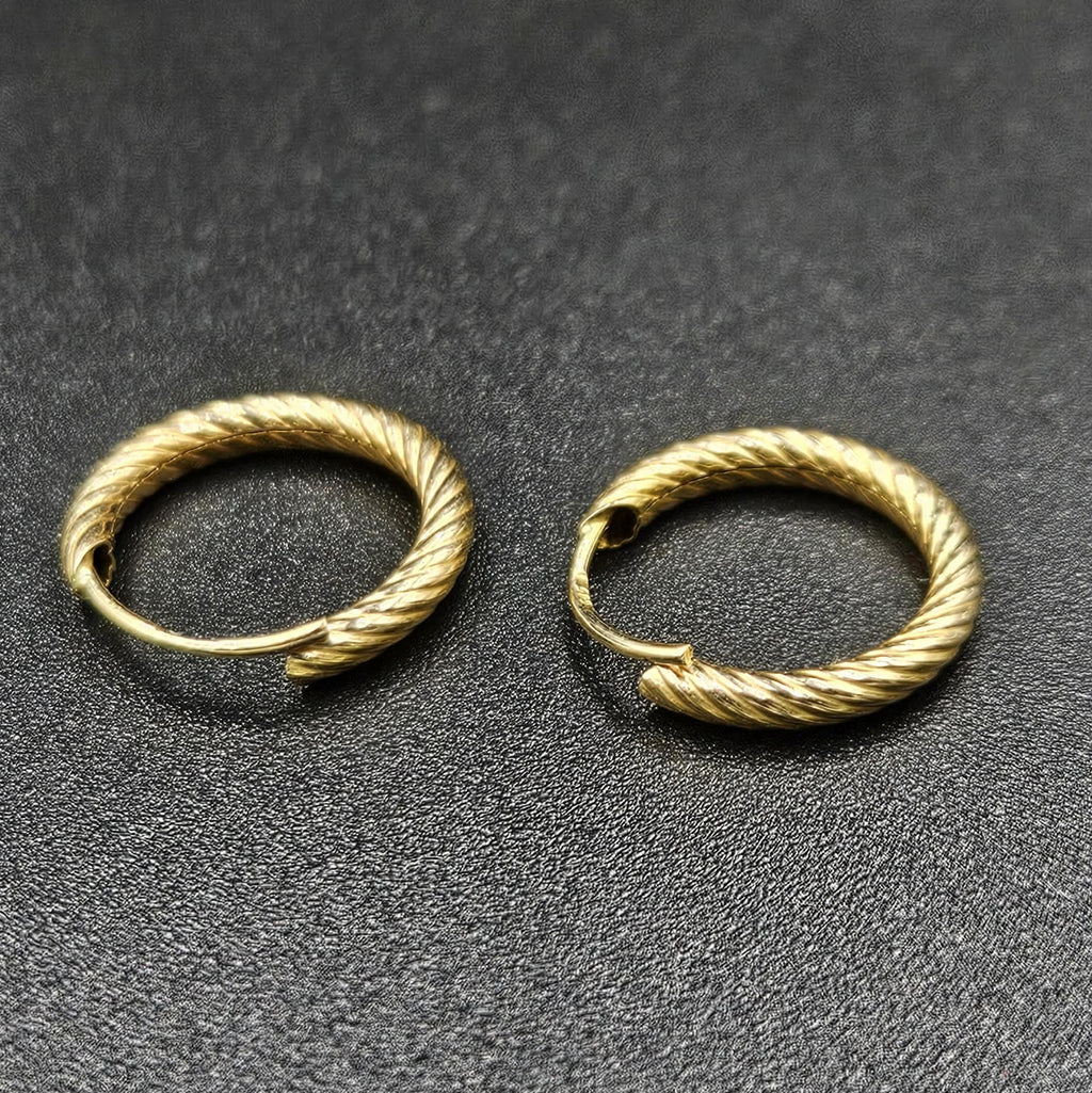 14ct 585 Yellow Gold Earrings