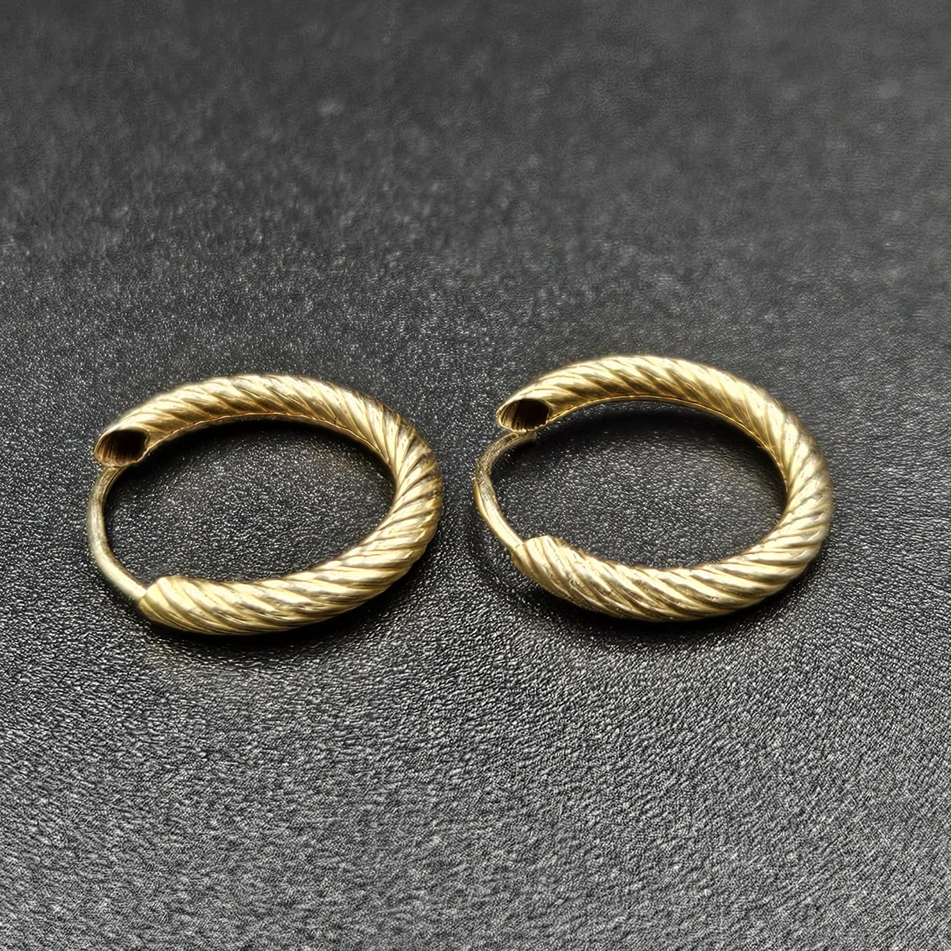 14ct 585 Yellow Gold Earrings