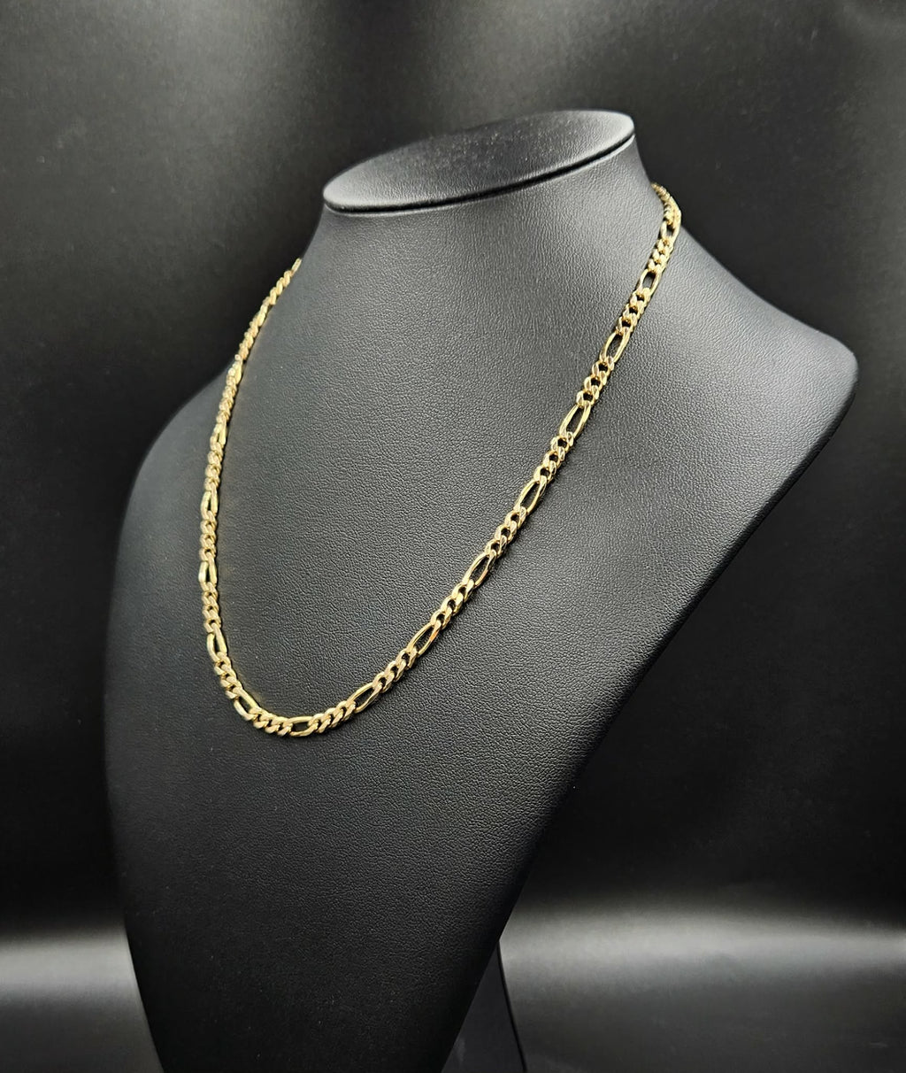 9ct Yellow Gold Figaro Style Chain
