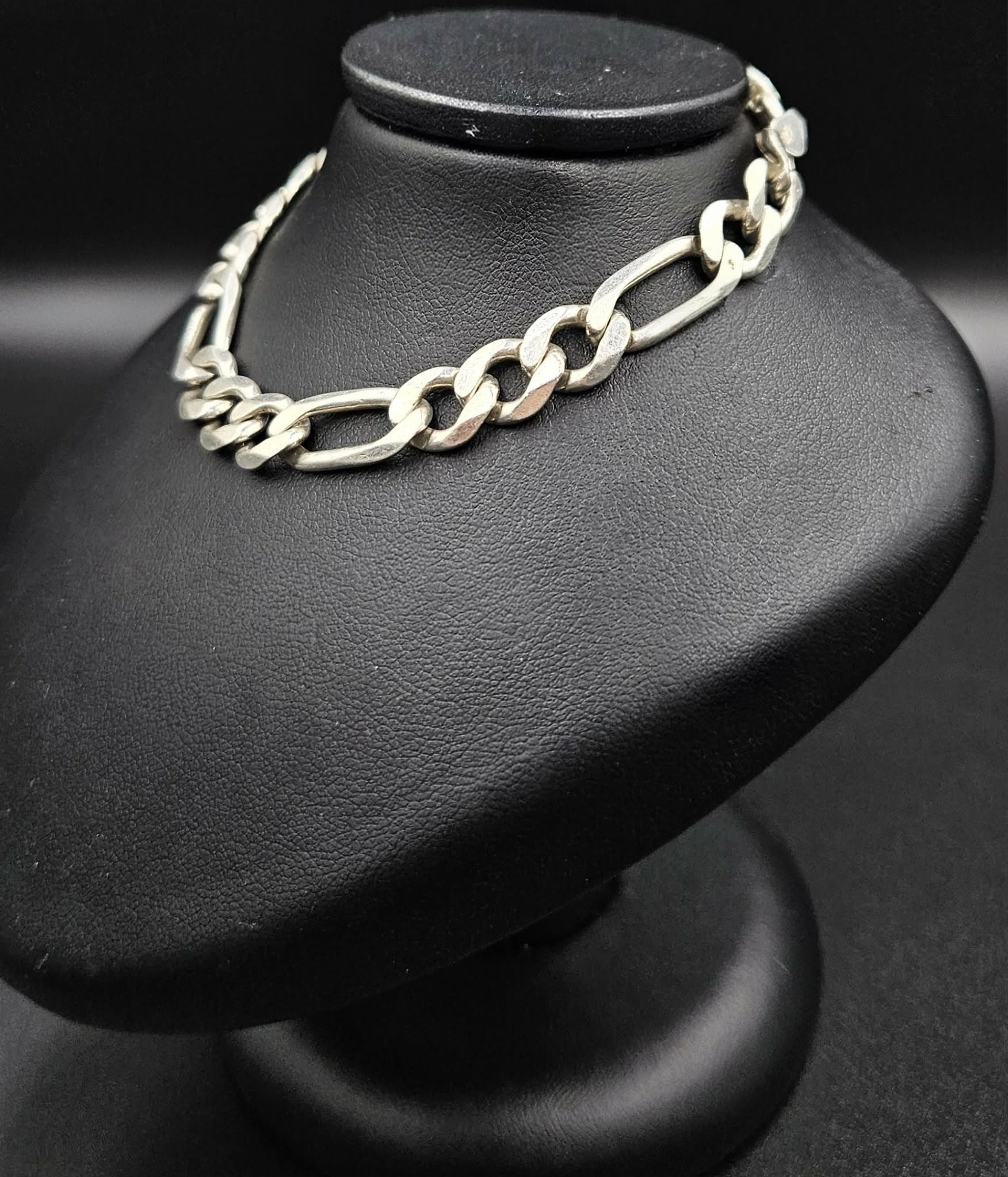 Silver Figaro Style Chain