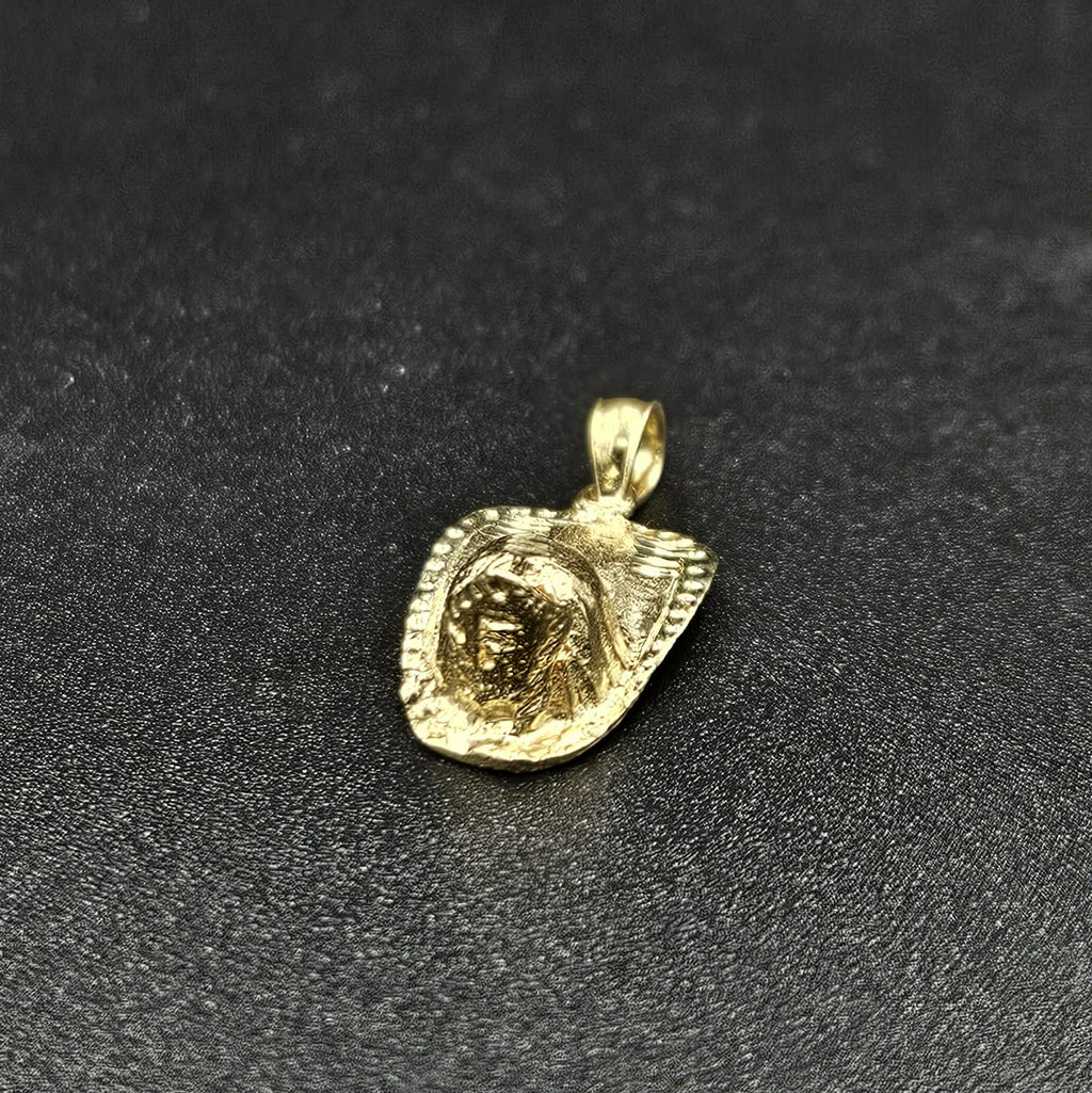 14ct Yellow Gold FireFighter Hat