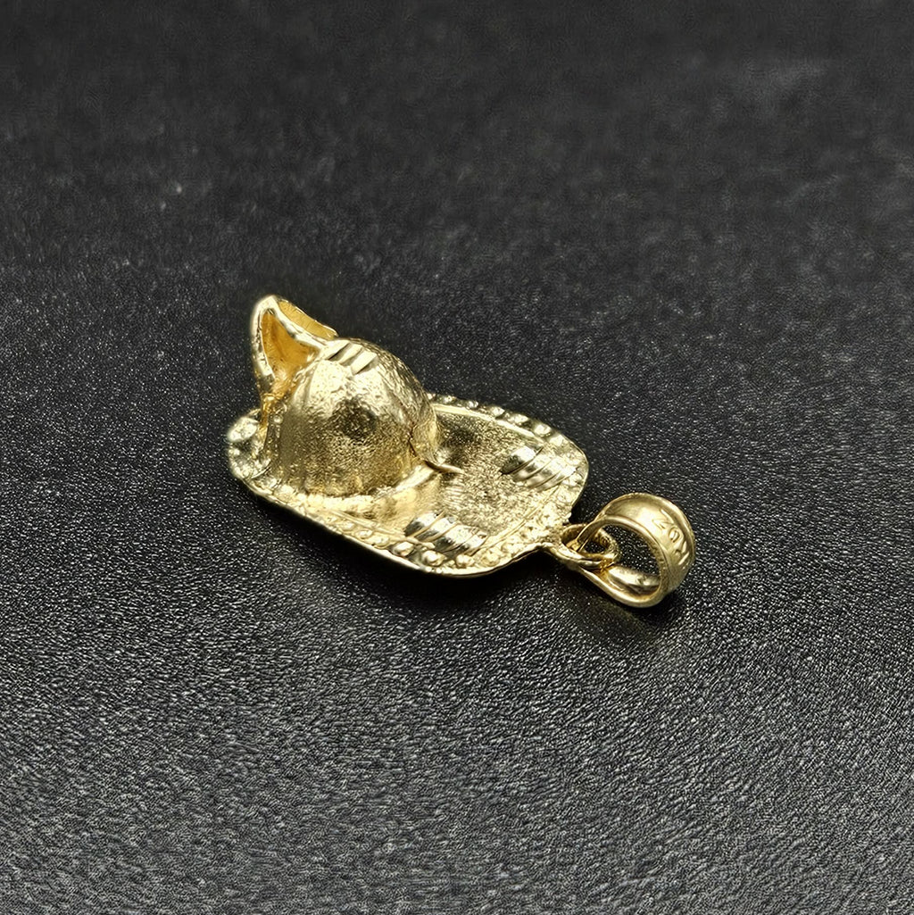 14ct Yellow Gold FireFighter Hat