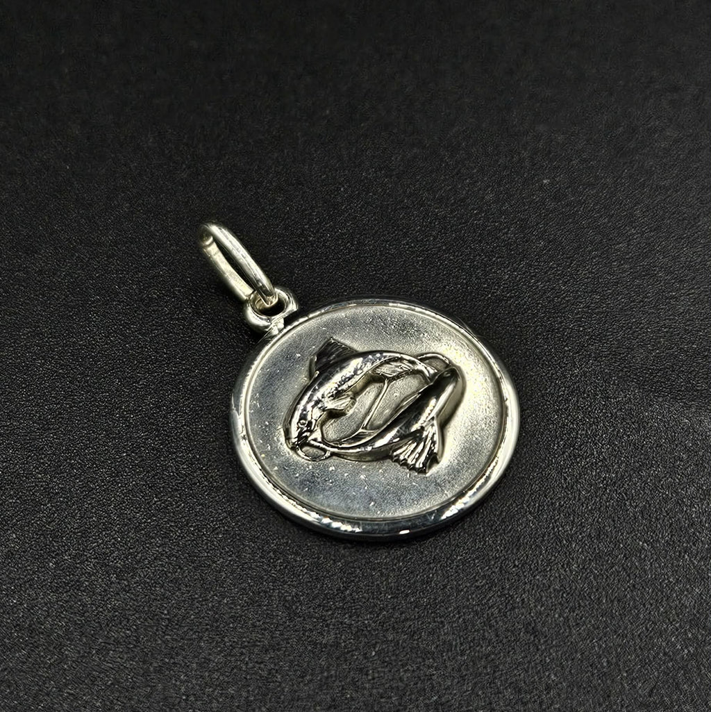 Silver Catfish Pendant