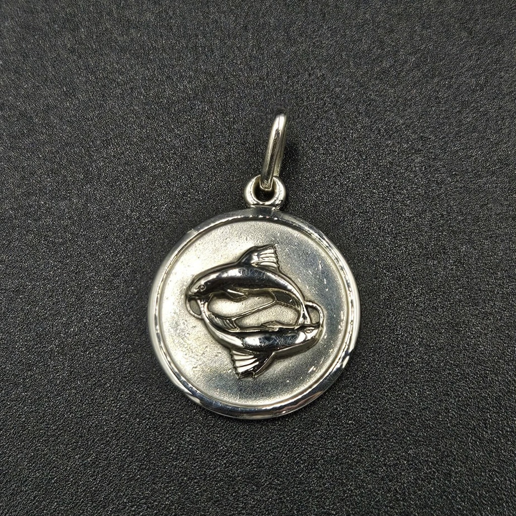 Silver Catfish Pendant