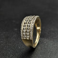 9ct Yellow Gold Diamond Ring