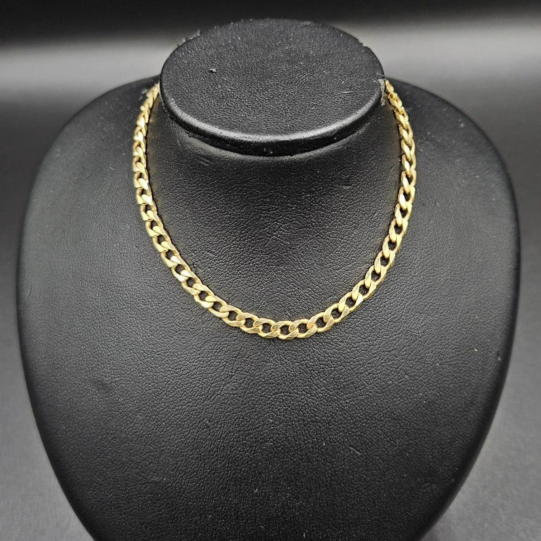 9ct Yellow Gold Curb Style Bracelet
