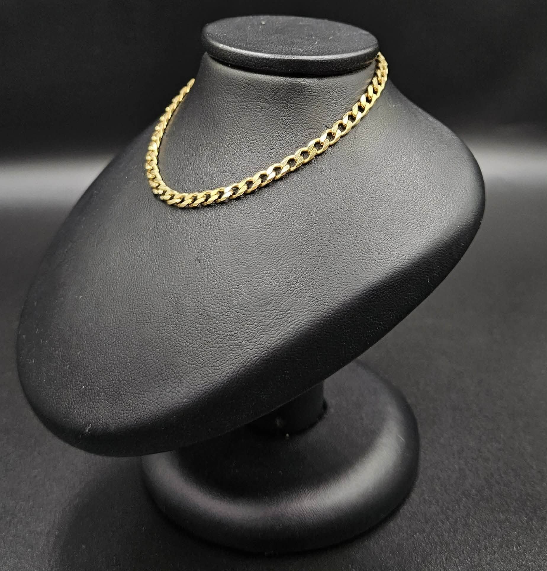 9ct Yellow Gold Curb Style Bracelet