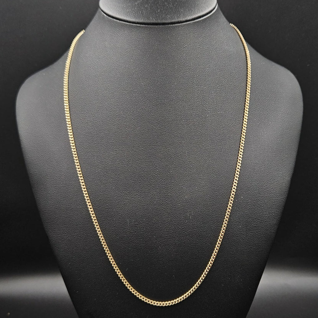 9ct Yellow Gold Curb Chain