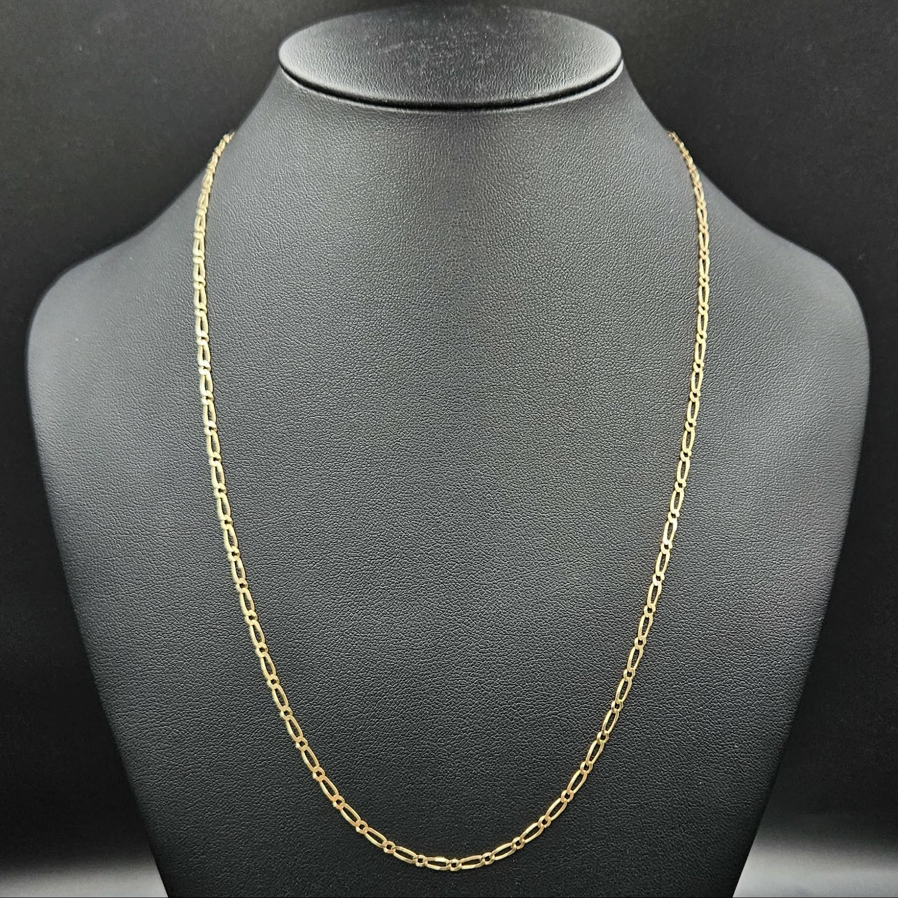 14ct Yellow Gold Chain 50cm Long