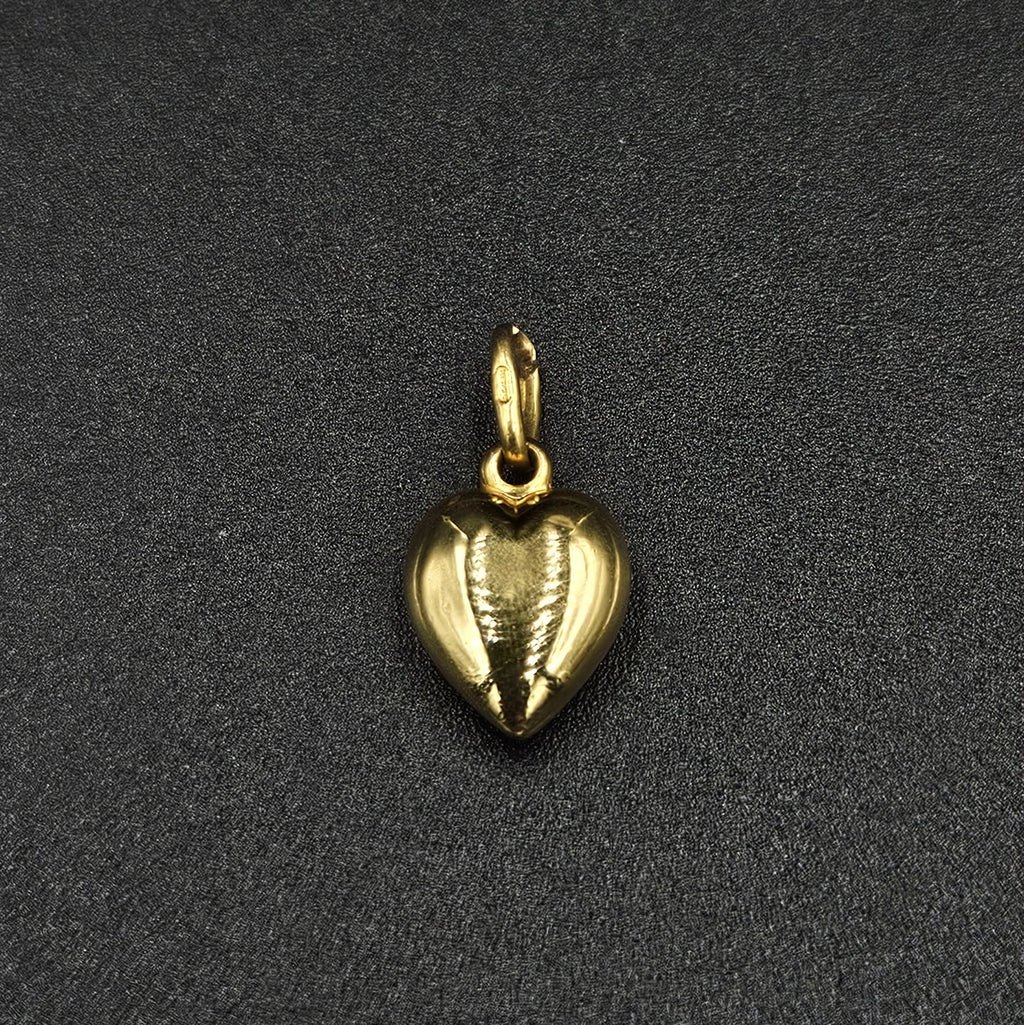 18ct Yellow Gold Heart Pendant