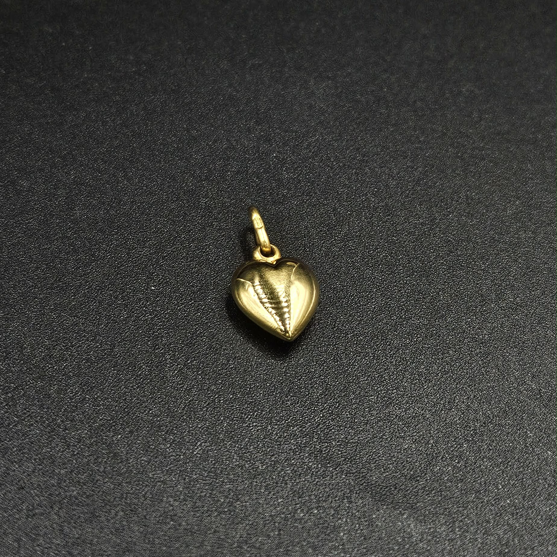 18ct Yellow Gold Heart Pendant