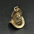 375 9ct Yellow Gold Vintage Hat Pendant / Charm