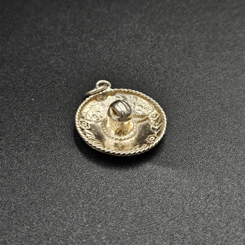 925 Sterling Silver Sombrero Charm