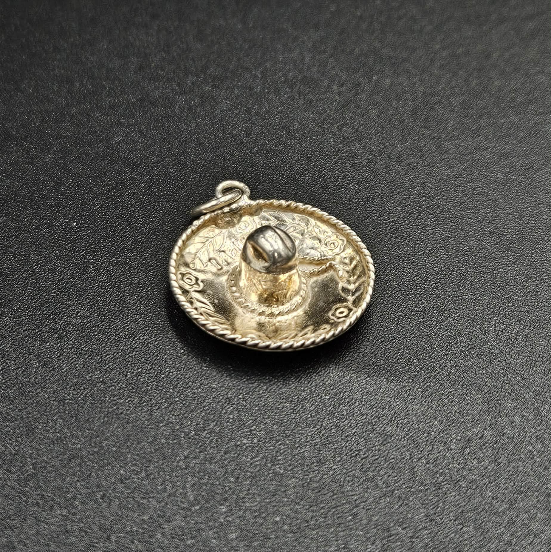 925 Sterling Silver Sombrero Charm