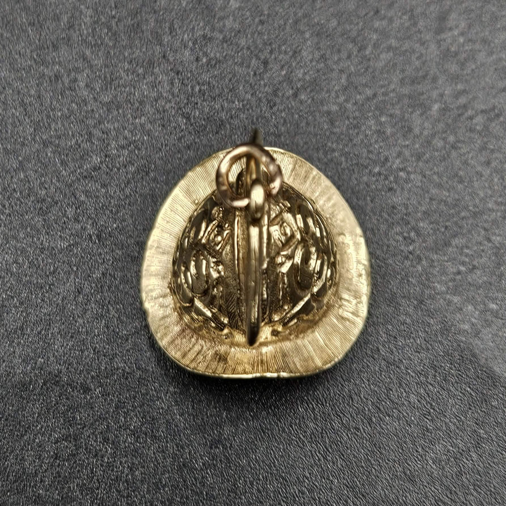 375 9ct Yellow Gold Vintage Hat Pendant / Charm