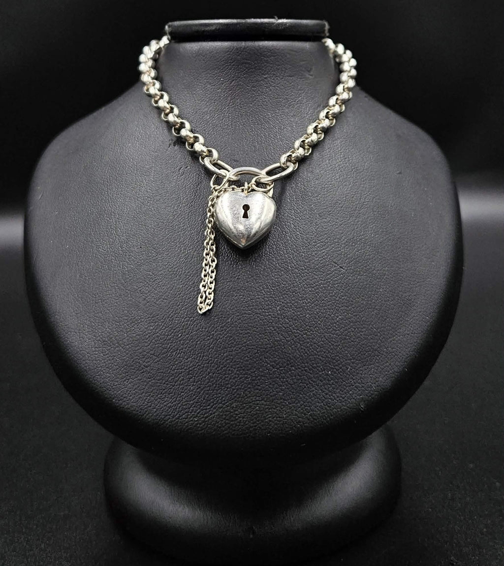 Silver Rolo Style Bracelet