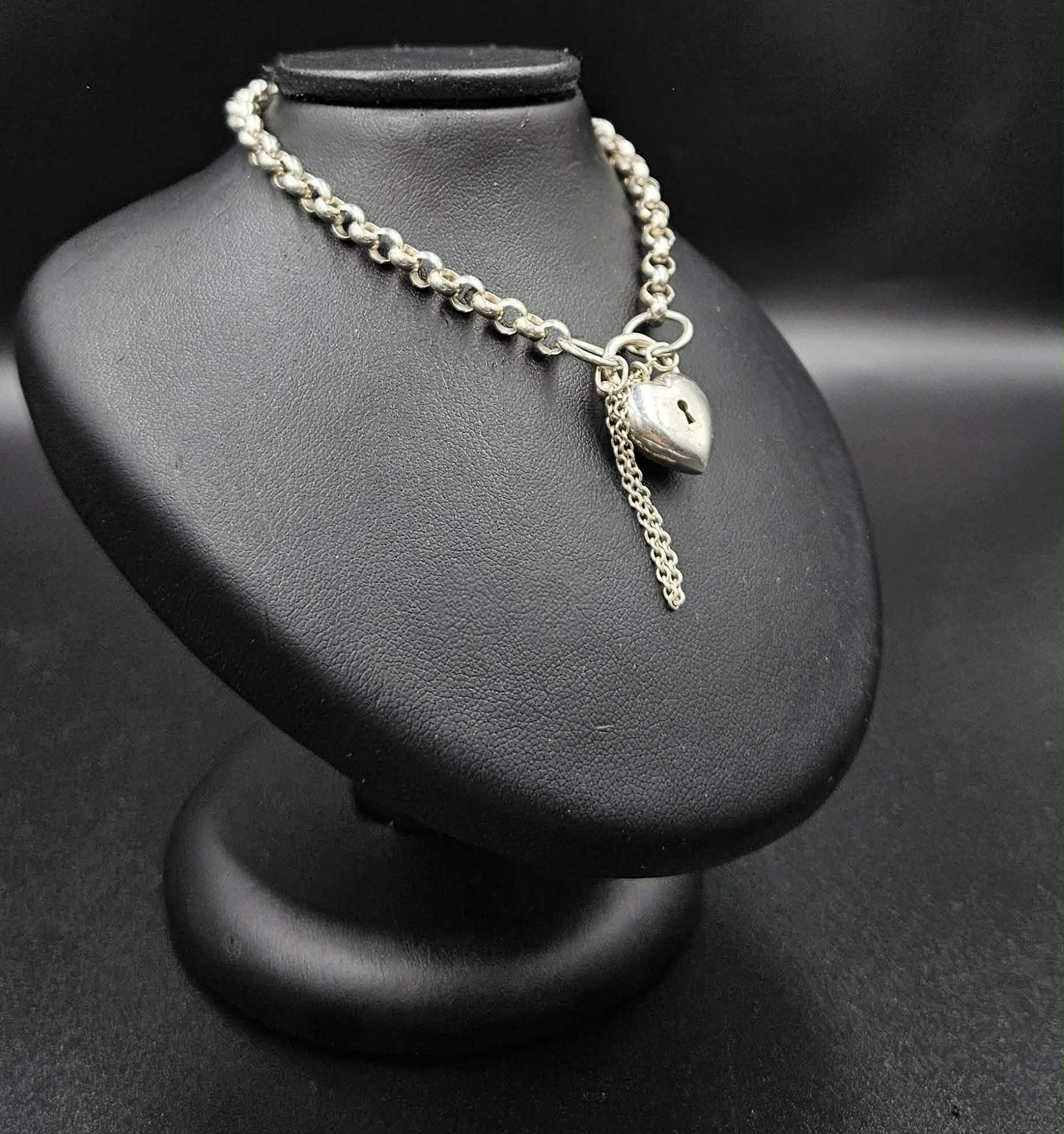 Silver Rolo Style Bracelet
