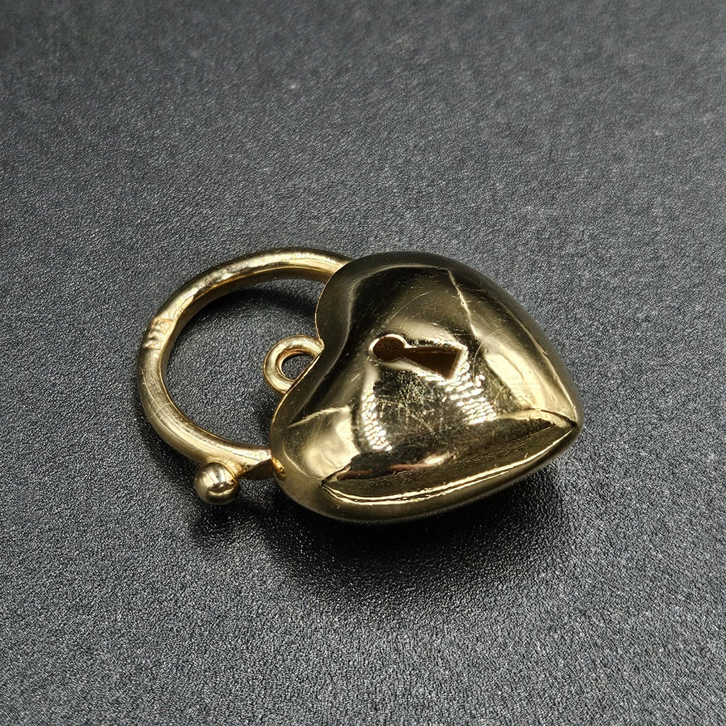 9ct Yellow Gold Heart Pendant