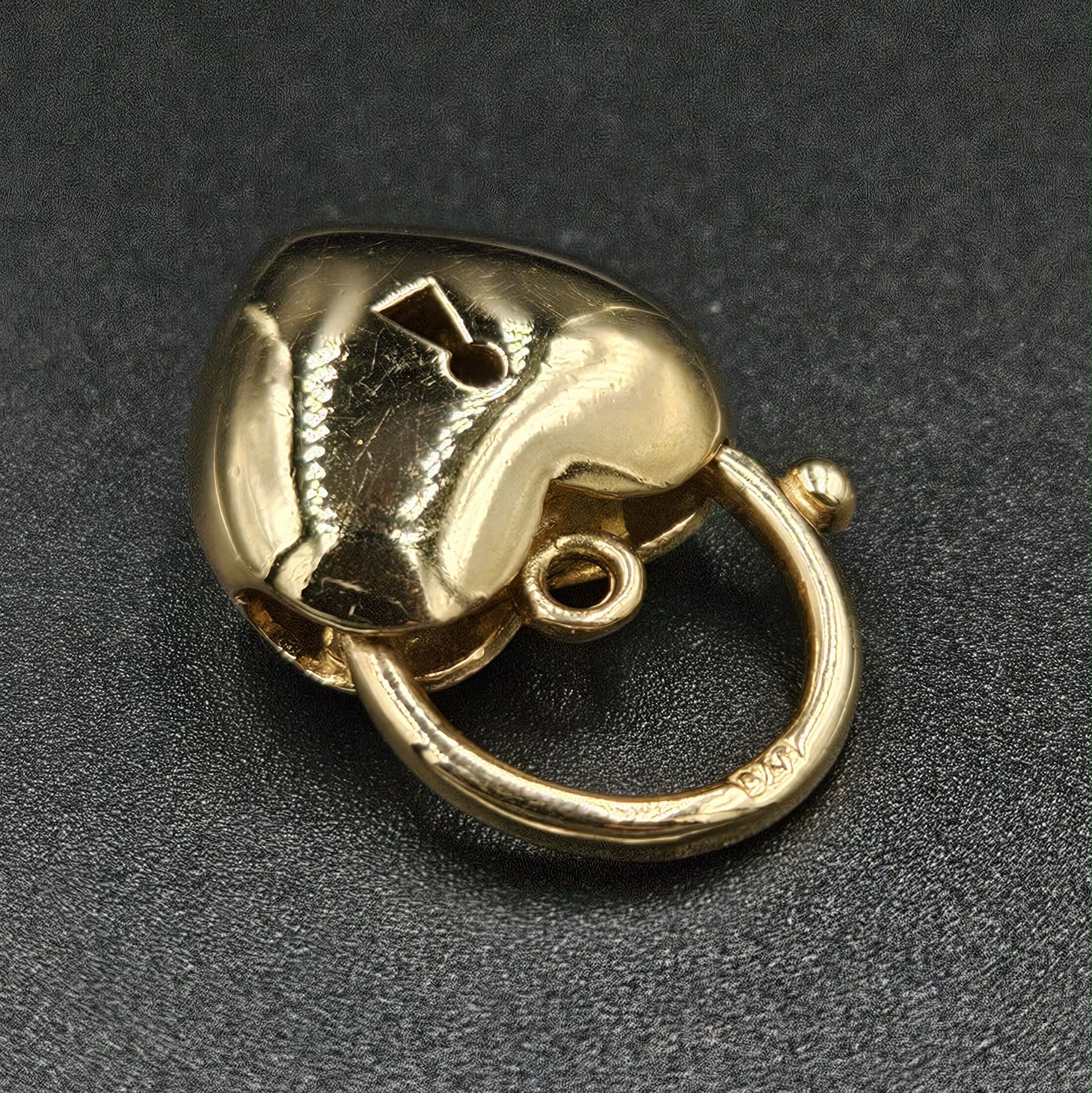 9ct Yellow Gold Heart Pendant
