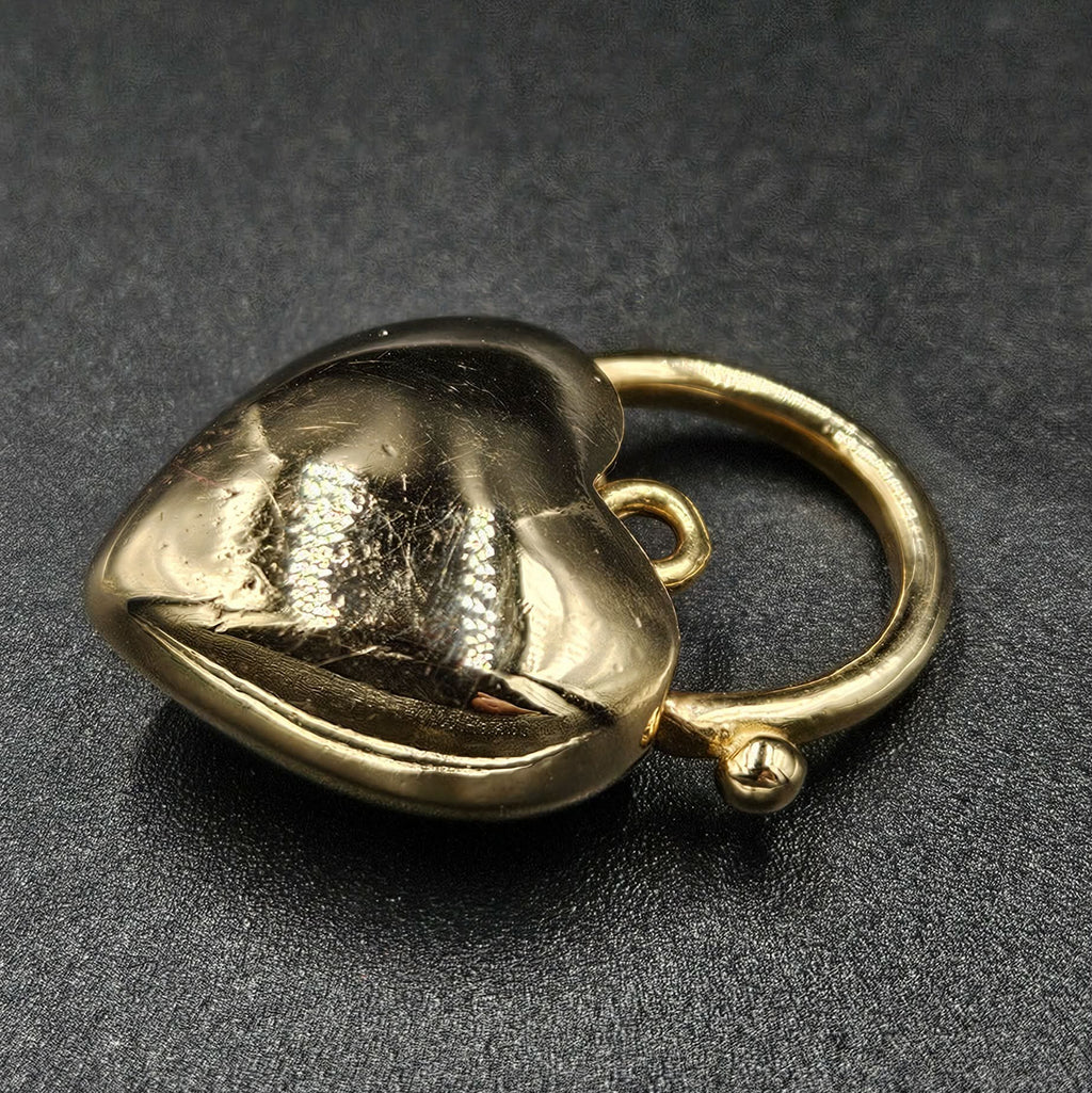 9ct Yellow Gold Heart Pendant