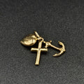 9ct Yellow Gold Hope, Love, Faith Pendant