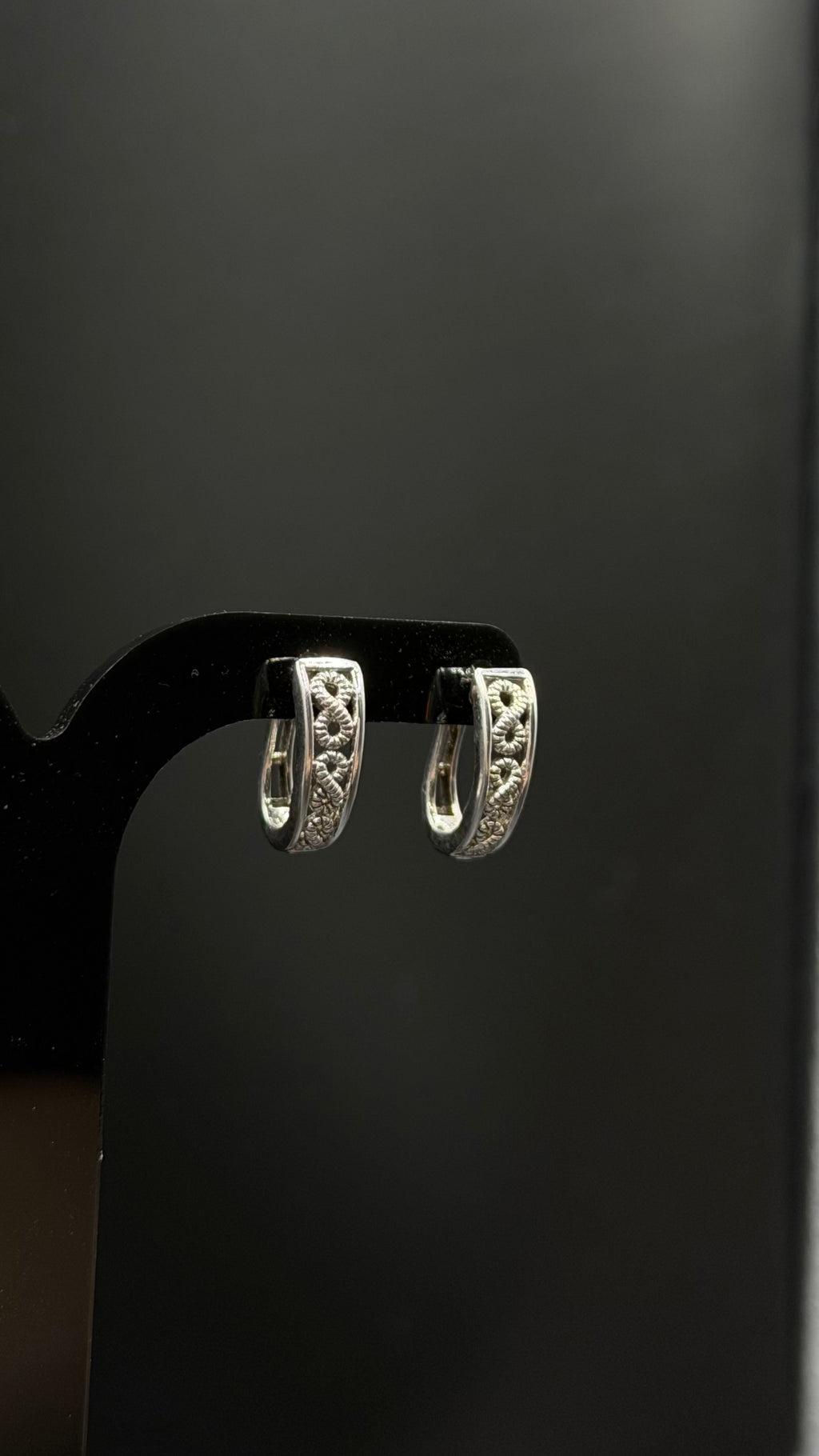 infinity earrings